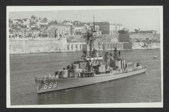 American Allen M. Sumner-class destroyer USS Ault (DD-698)