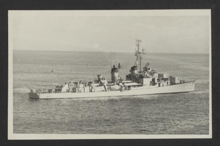 American Allen M. Sumner-class destroyer USS Moale (DD-693)