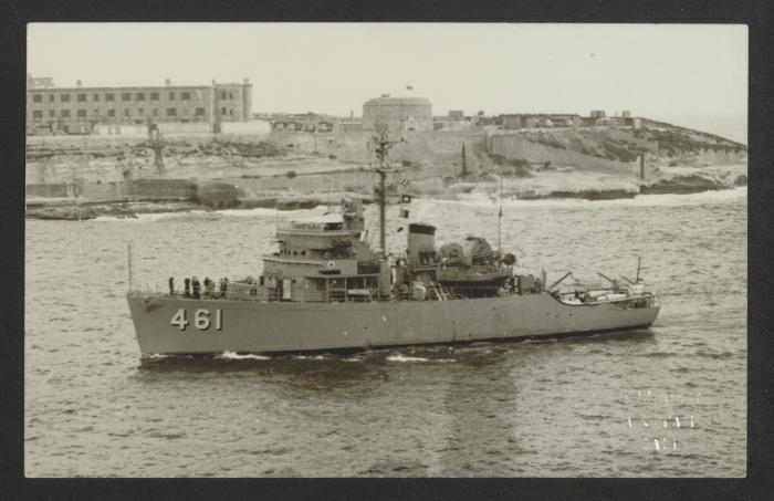 American Aggressive-class minesweeper USS Observer (AM-461/MSO-461)
