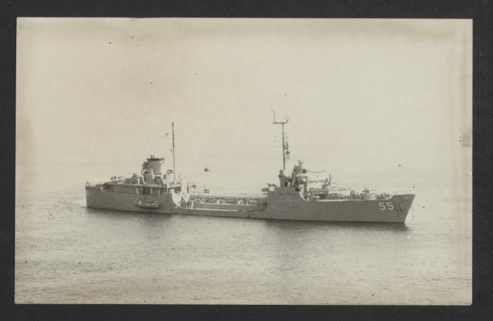 American Patapsco-class gasoline tanker USS Nespelen (AOG-55)