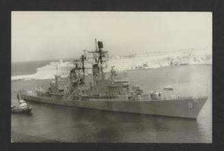 American Farragut-class guided missile destroyer USS Macdonough (DLG-8/DDG-39)