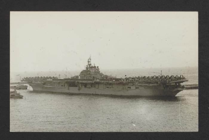 American Essex-class aircraft carrier USS Philippine Sea (CV/CVA/CVS-47, AVT-11)