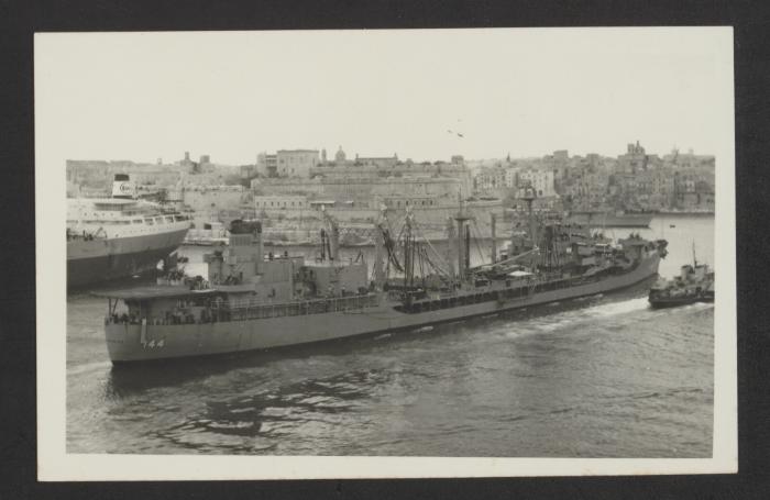American Neosho-class fleet oiler USS Mississinewa (AO-144)