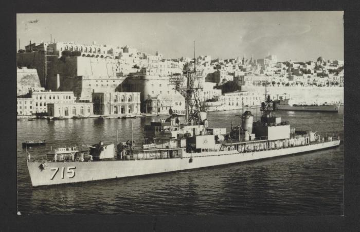 American Gearing-class destroyer USS William M. Wood (DD/DDR-715)