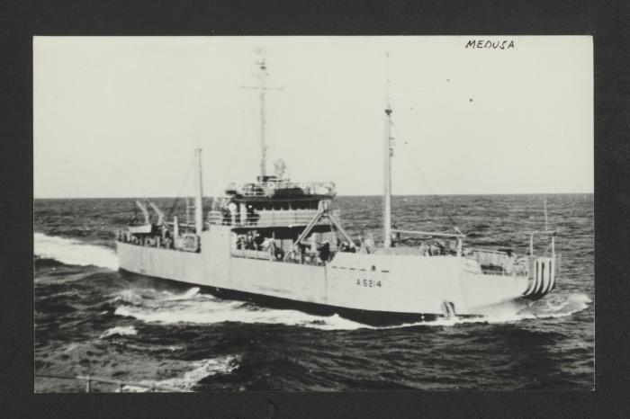 Portuguese LSM-1-class landing ship medium NRP Medusa (A5214)