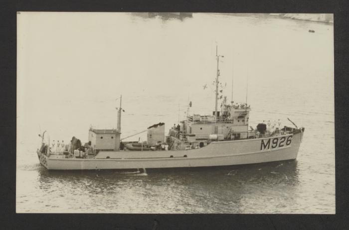 Belgian minesweeper M926 Mechelen (A962)