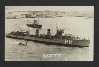 Dutch Admiralen-class destroyer HNLMS Piet Hein (1927)