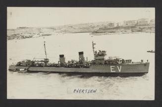 Dutch Admiralen-class destroyer HNLMS Evertsen (1926)