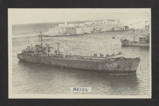 Greek surface warship Axios (L109)