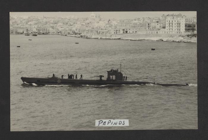 Greek Y-class submarine RHS Pipinos (Y8 / P 71)