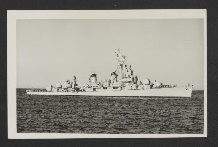 Greek Fletcher-class destroyer Sphendoni (D85)