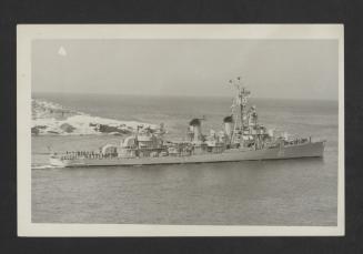 Greek Fletcher-class destroyer Sphendoni (D85)