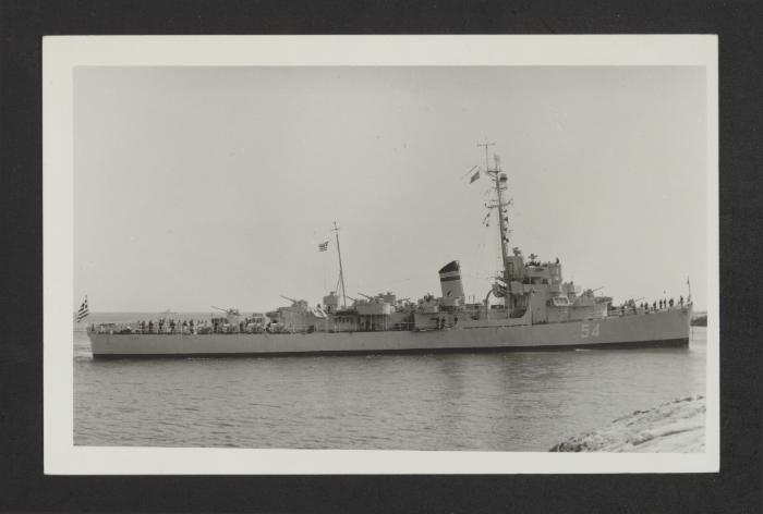 Greek Cannon-class destroyer escort Leon (D54)