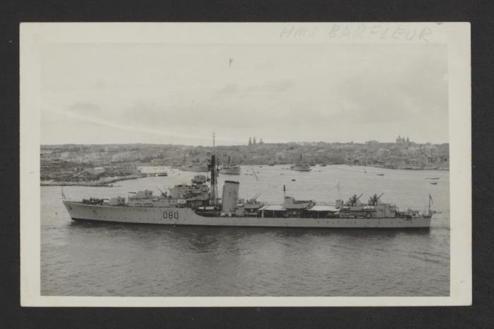 HMS Barfleur (D80)