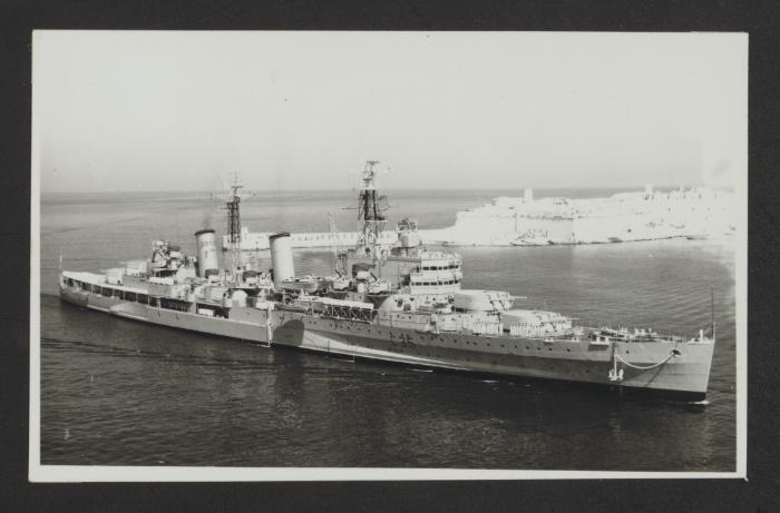 British Town-class light cruiser HMS Belfast