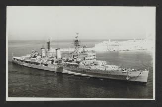 British Town-class light cruiser HMS Belfast