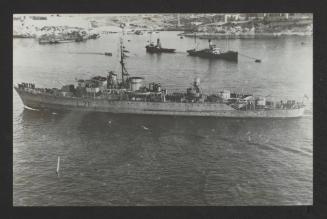 British Type IV Hunt-class destroyer HMS Brecon (L76)
