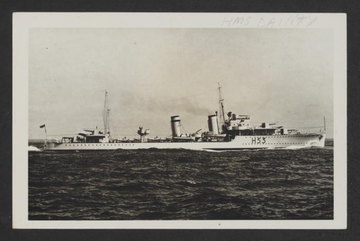HMS Dainty (H53)