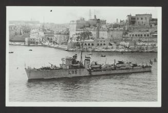 British Type II Hunt-class destroyer HMS Lauderdale (L95)