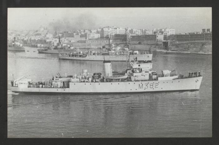 Algerian-Class Minesweeper HMS Sylvia (M382)