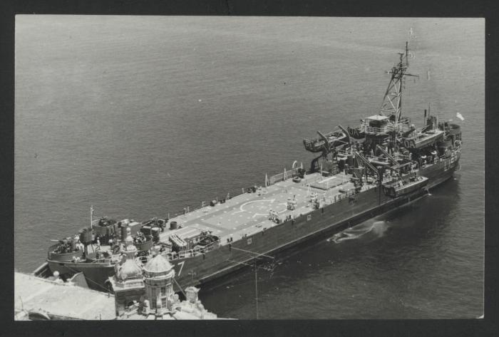 Greek LST-1-class tank landing ship Rodos (L157)