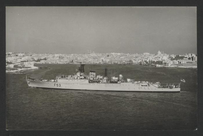 Undaunted (F53); Inghilterra Fregata Veloce AS (Ex-C.T.) 1943-44; Trasformato nel 1952-53