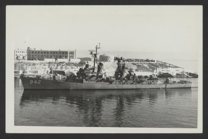 USS Bigelow (DD-942); USA Cacciatorp. 1956-57