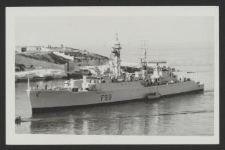 Lincoln (F99); Inghilterra Fregata Guida Aerei 1959-1960