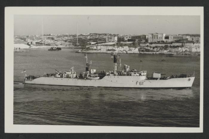 Llandaff (F61); Ingilterra Fregata Divisione Aerei; 1955-1958