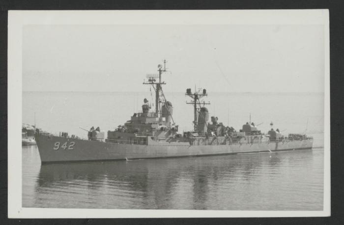 USS Bigelow (DD-942); USA Cacciatorpediniere; 1956-57