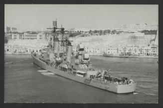 American Farragut-class guided missile destroyer USS Dewey (DLG-14/DDG-45)