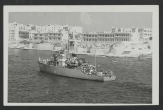 USS Swerve (AM-495/MSO-495); USA Dragamine Oceanico; 1956