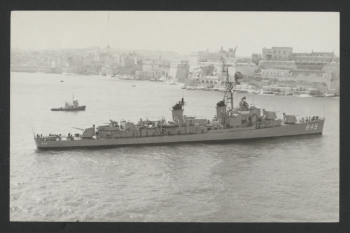 USS Richard E. Kraus (DD-849/AG-151); USA Cacciatorpediniere; 1946