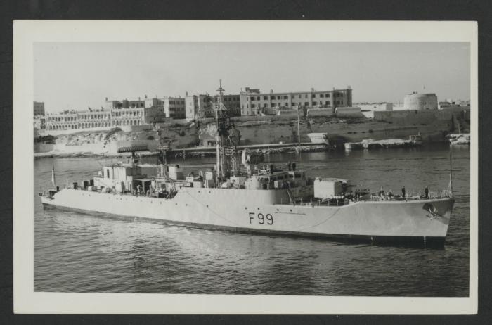 Lincoln (F99); Ingilterra Fregata Guida Aerei; 1959-60