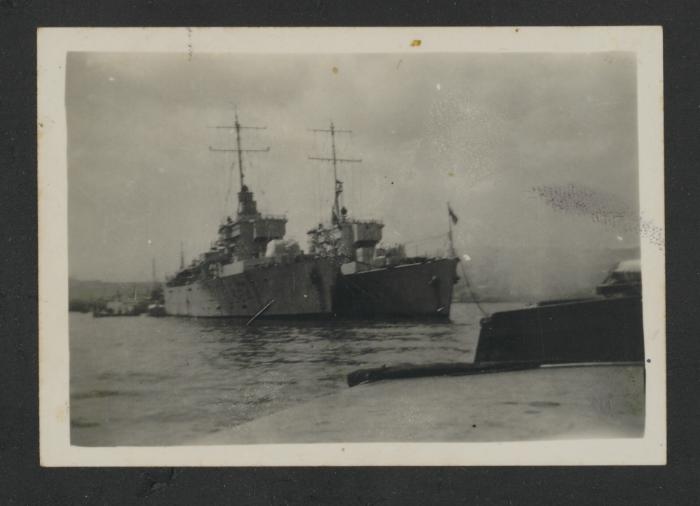 Two (destroyers?) in Malta