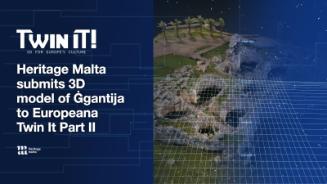 Ġgantija 3D model for Europeana Twin It Part II