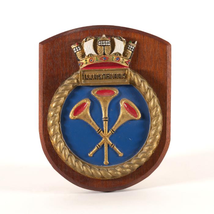 HMS Illustrious Badge 