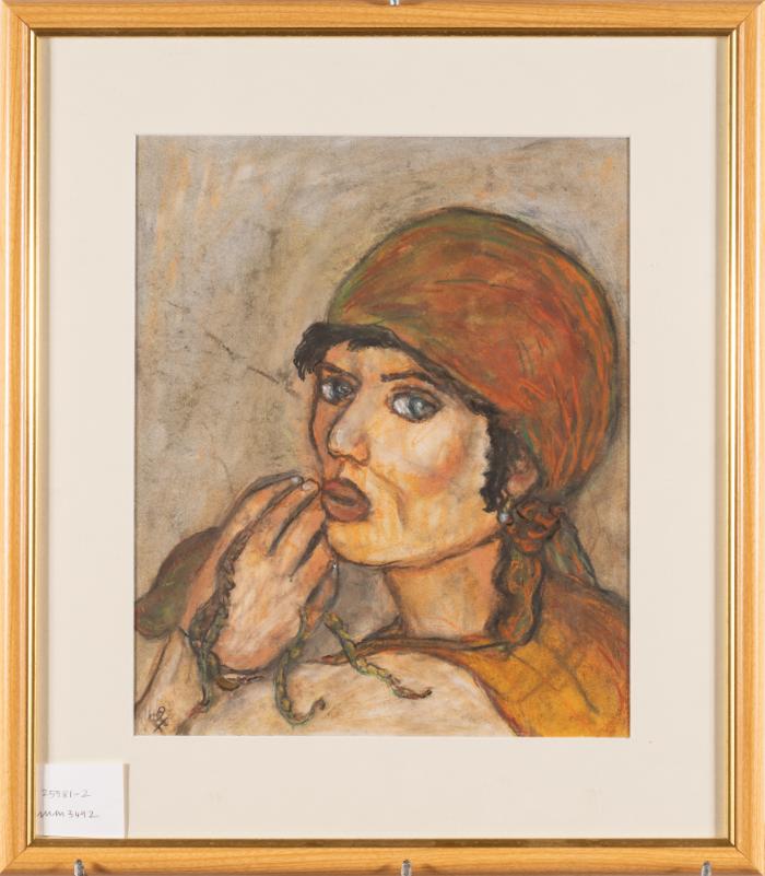 Woman eating Octopus