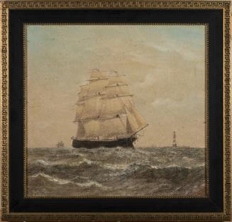 HMS SULTAN in Full Sail