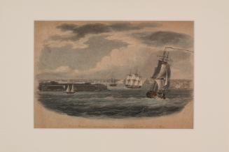 Fort Ricasoli and entrance to the Harbour of Valetta, in the Island of Malta