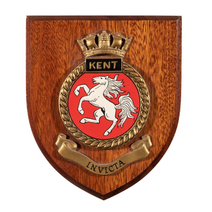 HMS Kent Badge