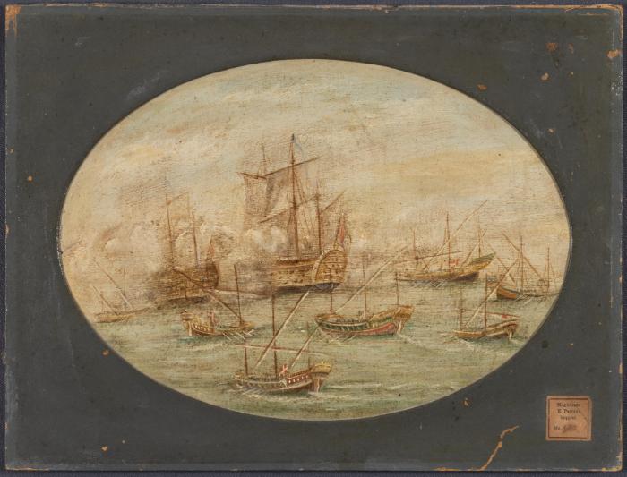 Marine View with Galleys and Galleons