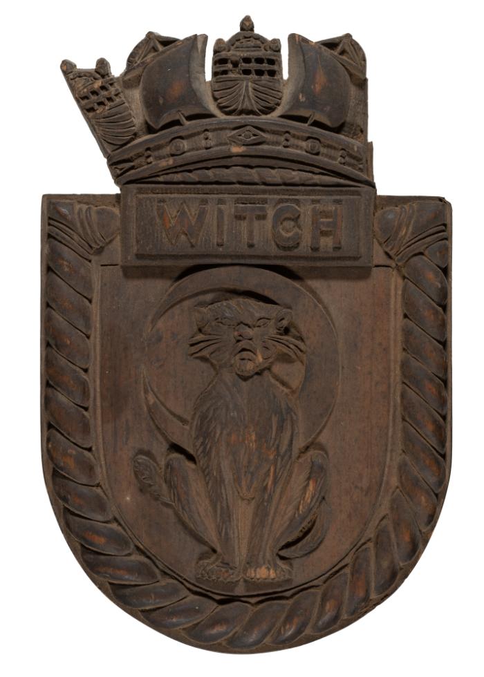 H.M.S Witch Pattern Badge