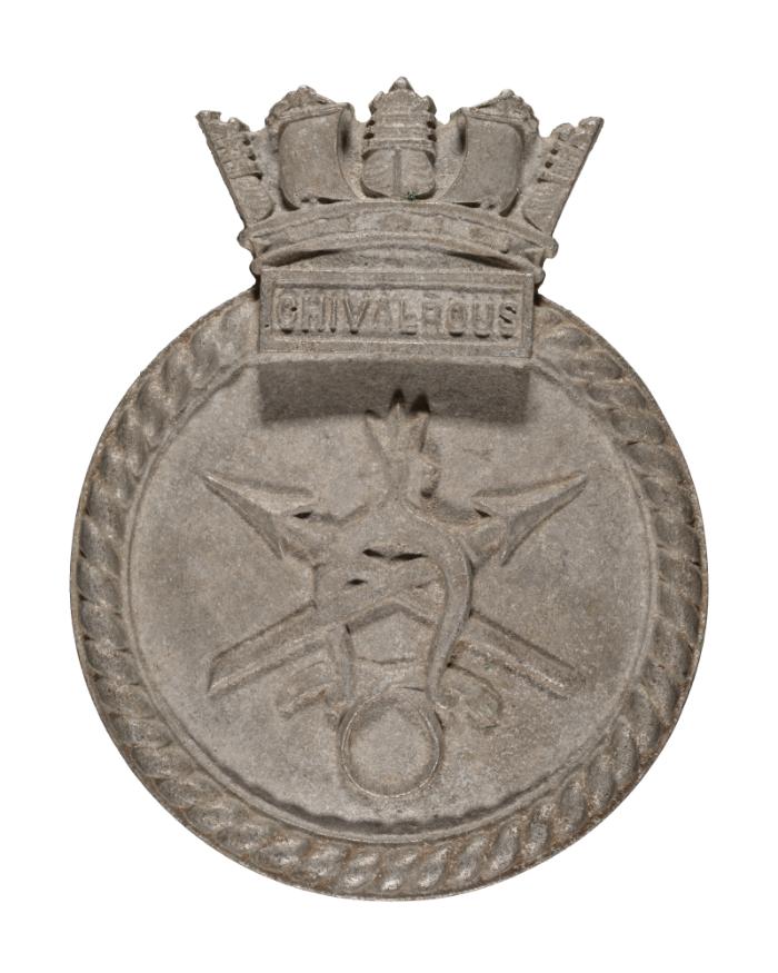 H.M.S Chivalrous Pattern Badge