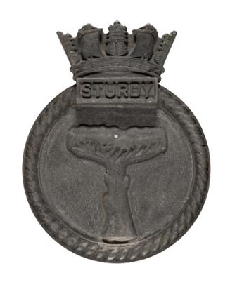 H.M.S Sturdy Pattern Badge