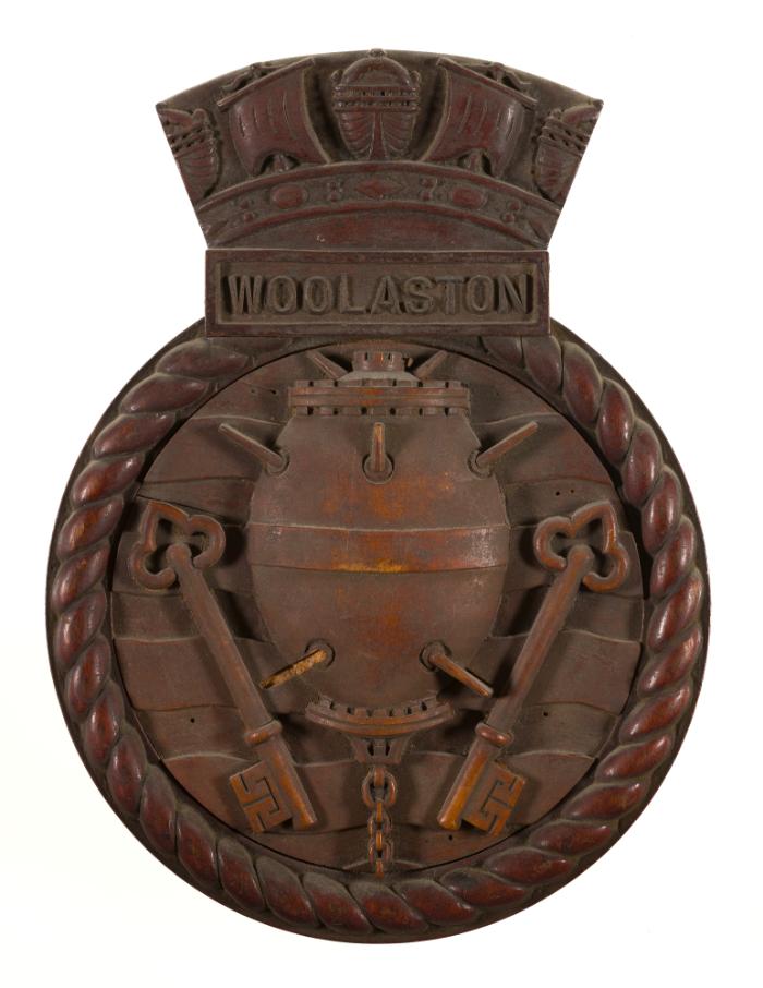 HMS Woolaston Pattern Badge