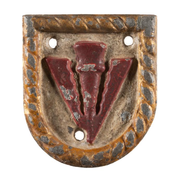 H.M.S Wishart Original Ship's Badge