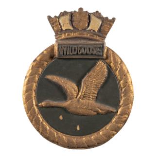 H.M.S Wild Goose Badge