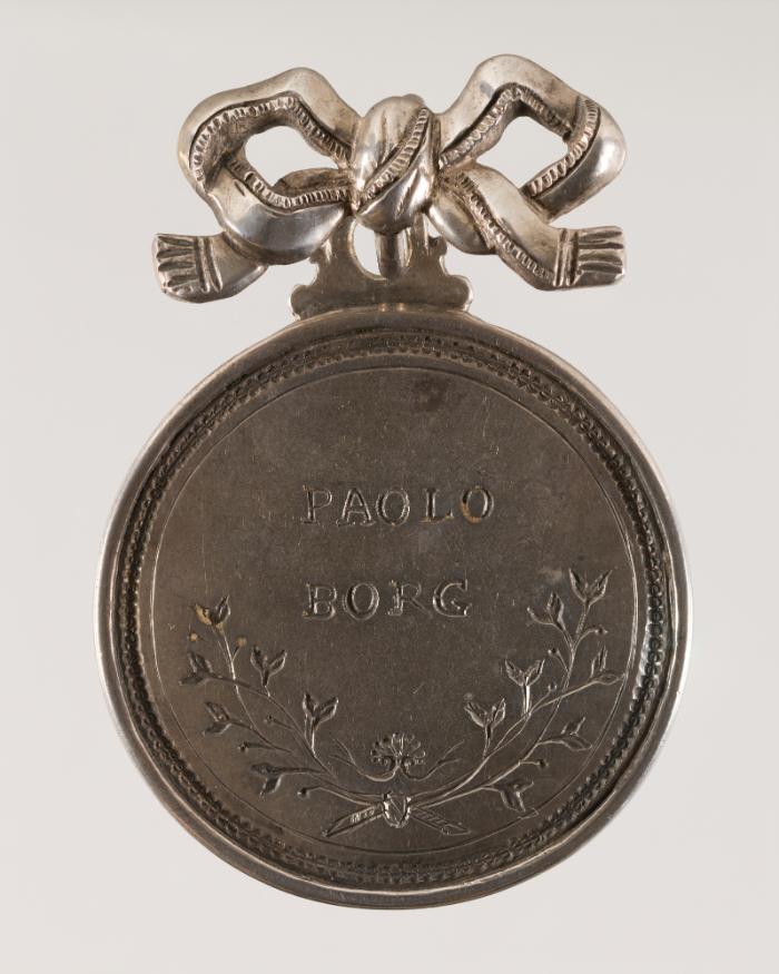 Silver Medal of Paolo Borg, a medical doctor from Birkirkara