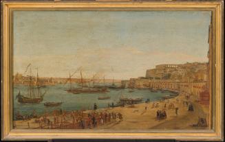 View of the Barriera Wharf Valletta